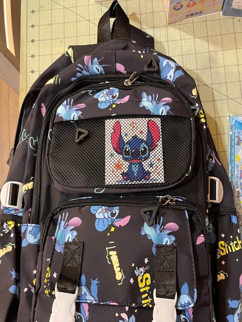 Stitch non-Disney brand backpack well made